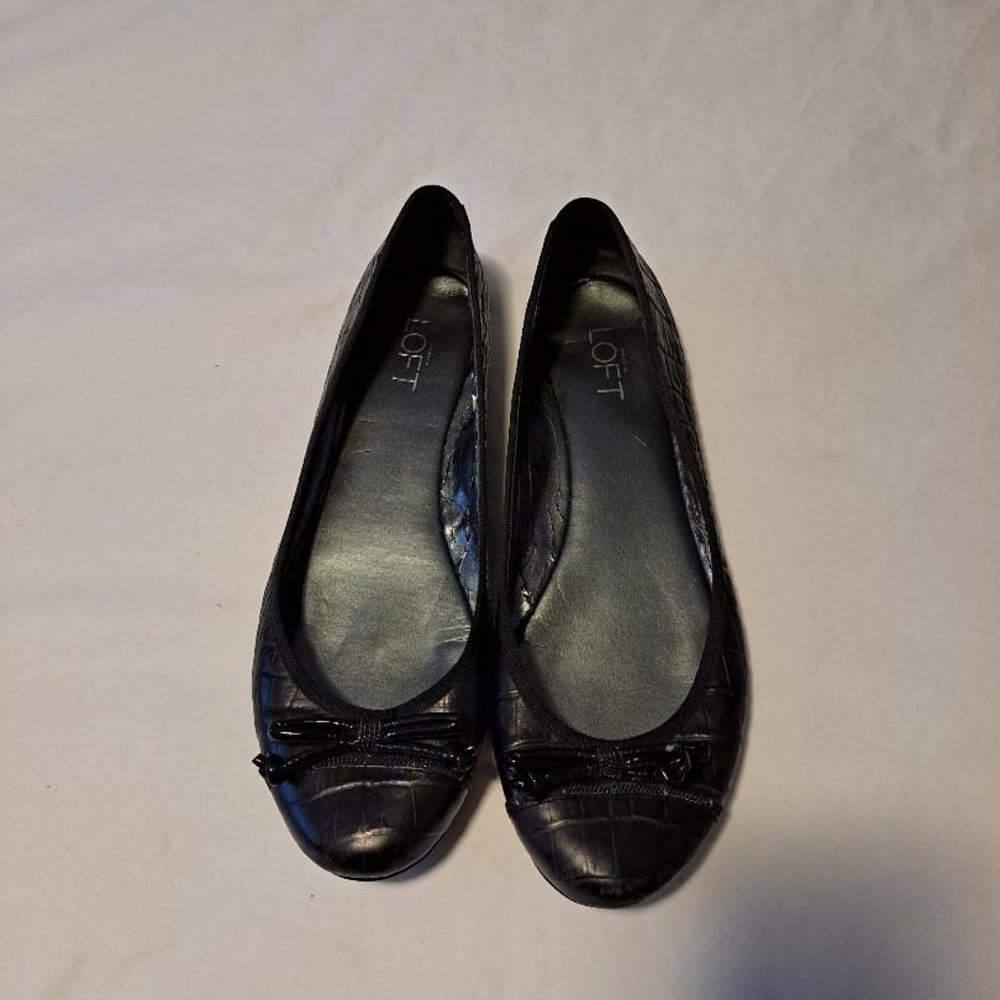 Women''s Loft Black Ballet Flat